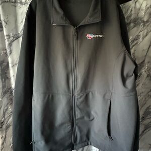 Grey Port Authority Zip-Up Jacket - Car Quest